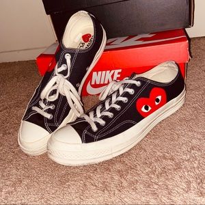 Converse X Comme Des Garcon Low 70s Chuck Taylors